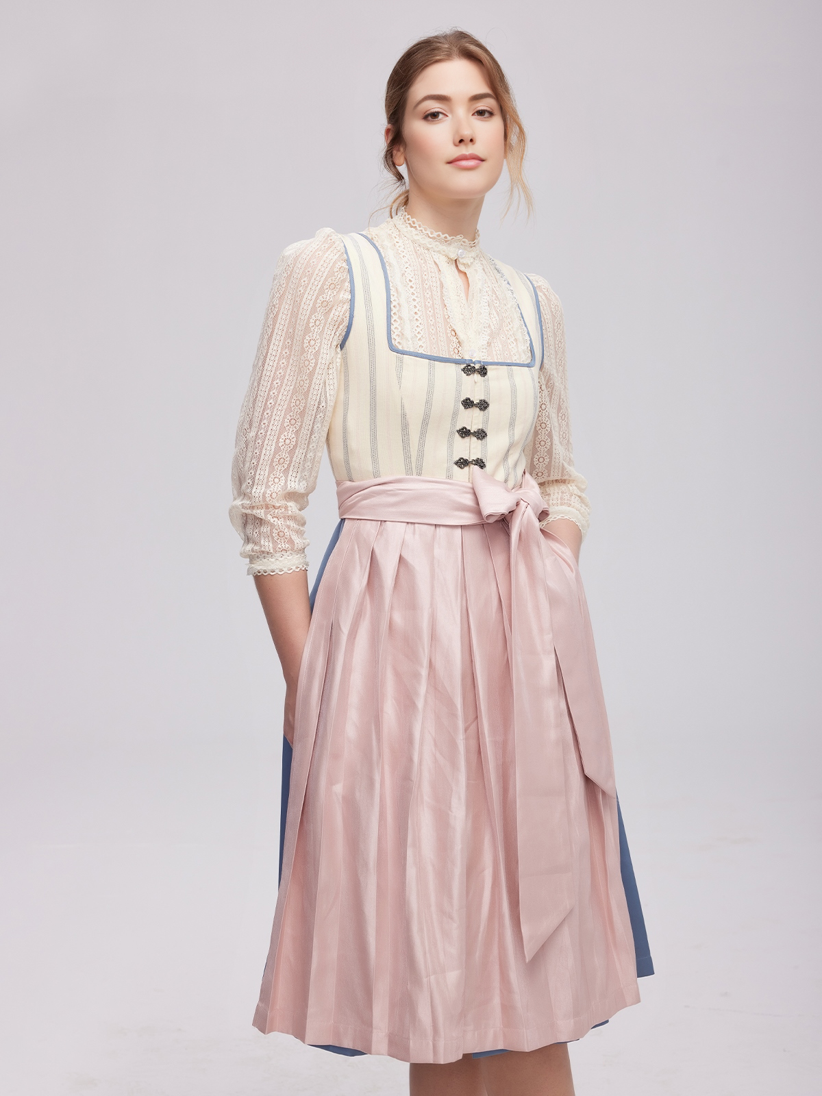 Dirndl Pink Grün