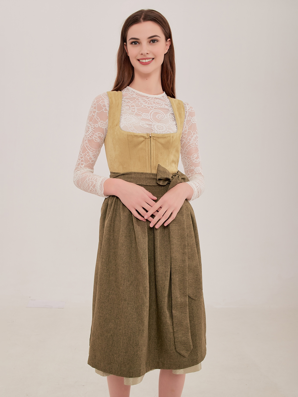 Dirndl in Grün